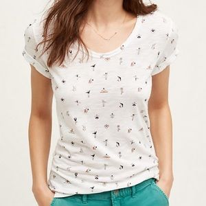 Anthropologie Dancer Figures Tee Size: S